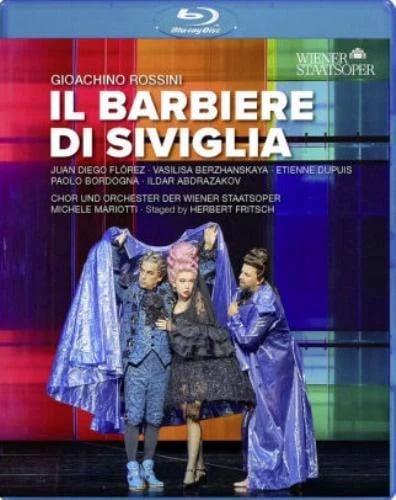 ROSSINI/FRITSCH/ABDRAZAKOV: IL BARBIERE DI SIVIGLIA Region A Blu Ray,US Import Brand New