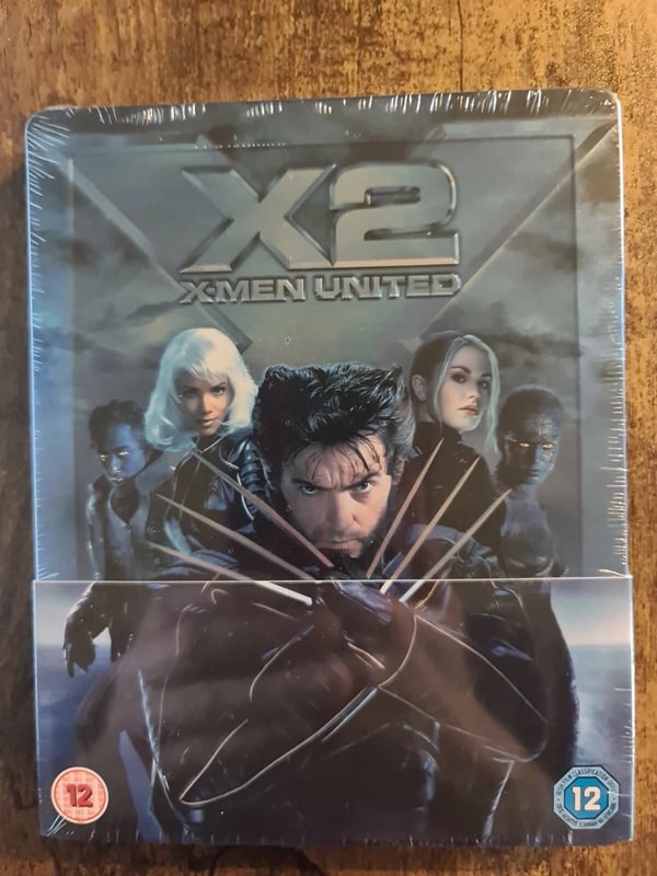 X2 XMEN UNITED BLURAY STEELBOOK , Brand New