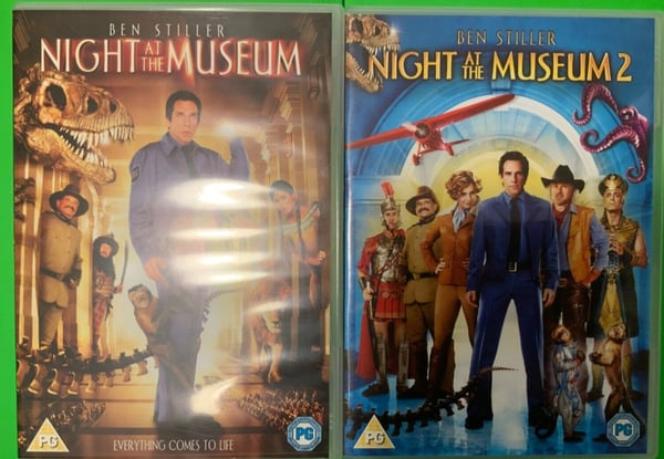 Night at the Museum 1 & 2 DVD (Robin Williams)