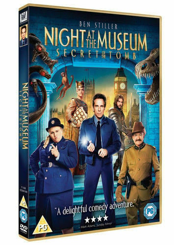 Night at the Museum 3: Secret of the Tomb Ben Stiller 2015 DVD Brand ...