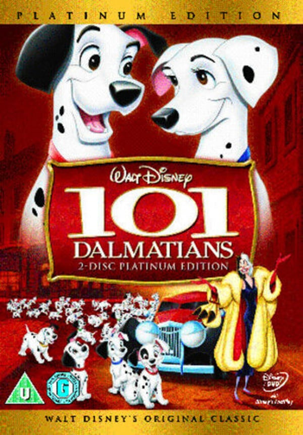101 Dalmatiner DVD (2008) - Familjeklassiker