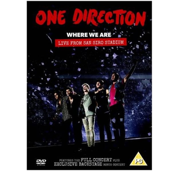 One Direction: Where We Are - Live from San Siro Stadium - DVD (2014)