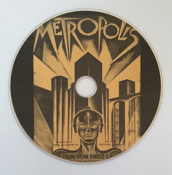 Metropolis (1927) - Stumfilmklassiker med Brigitte Helm på DVD