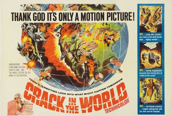 Crack in the World (1965) Sci-Fi Katastrofefilm DVD