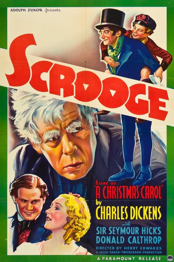 Scrooge (1935) - I Farger - DVD