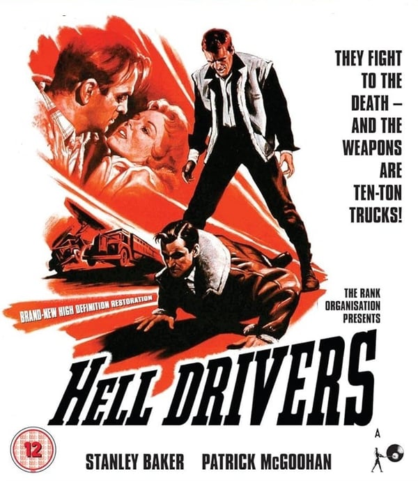 Hell Drivers (1957) - Brittisk actiondrama DVD