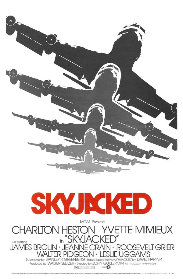 Skyjacked (1972) - Katastrofthriller DVD