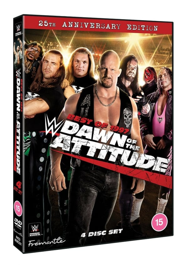 WWE Best Of 1997 Attitude-aikakauden aamunkoitto 25-vuotisjuhlapainos DVD