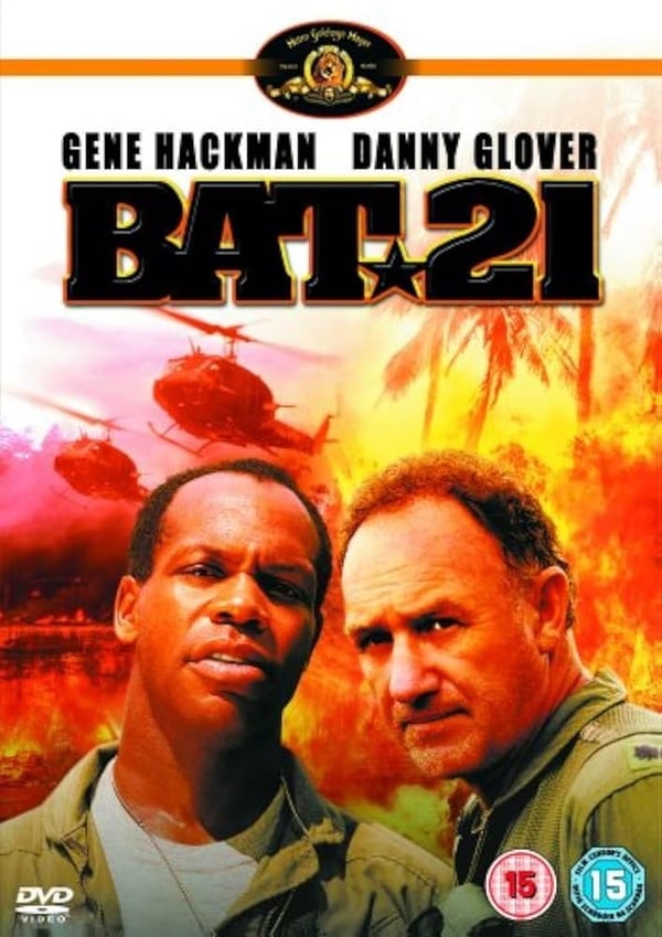 BAT 21 (1988) DVD - Gene Hackman, Danny Glover