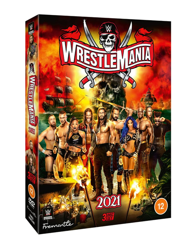 WWE WrestleMania 37 DVD