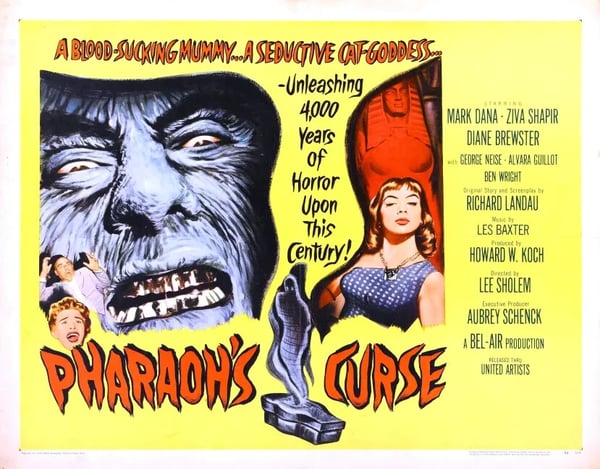 Pharaoh's Curse (1957) DVD