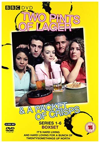 Two Pints of Lager: Series 1-6 DVD - Britisk komedie
