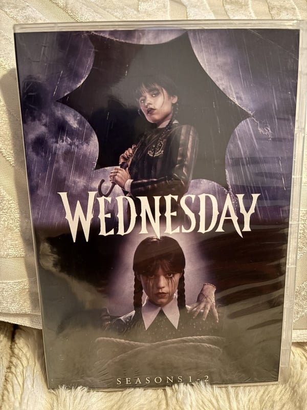 Wednesday Sæson 1 & 2 - Netflix TV-serie DVD Boks