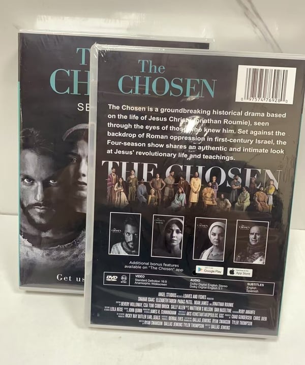 The Chosen: Complete Series Seasons 1-4 (9-Disc DVD Box Set)