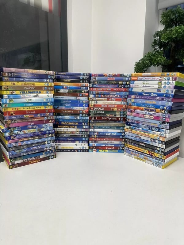 50 Barnfilmer DVD-paket - Barn & Småbarn