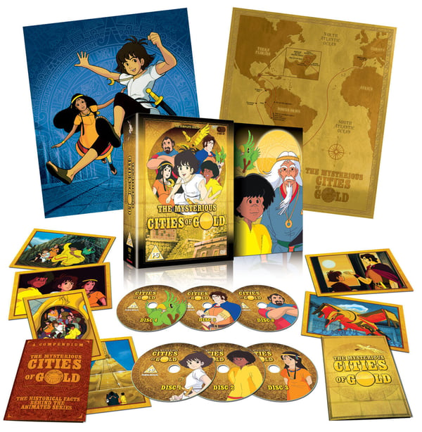 The Mysterious Cities of Gold - Koko Sarja DVD (6 levyä)