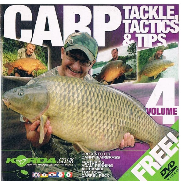 Carp Tackle Tactics & Tips Vol 4 - Fishing N/Paper DVD