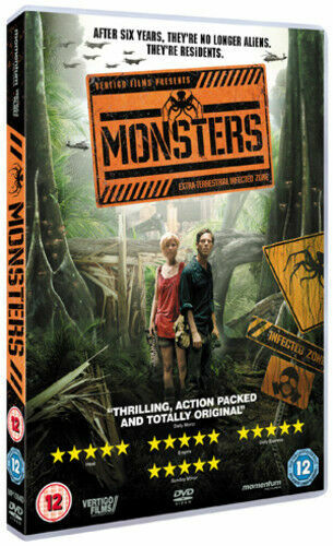 Monsters (2011) - Sci-Fi & Fantasy DVD med Whitney Able