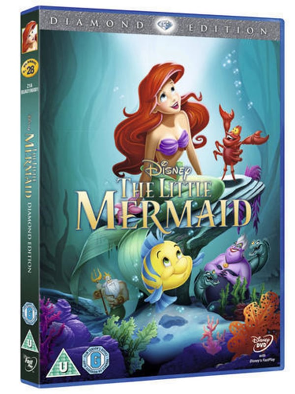 Den lilla sjöjungfrun DVD (2013)