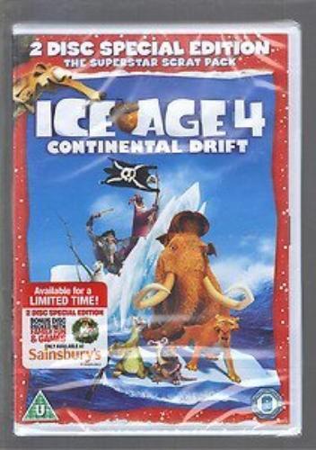 Ice Age 4: Mannerten mullistus - JS EXCL 12 ja DVD