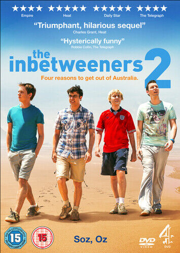 The Inbetweeners Movie 2 DVD med Simon Bird, Beesley (2014)