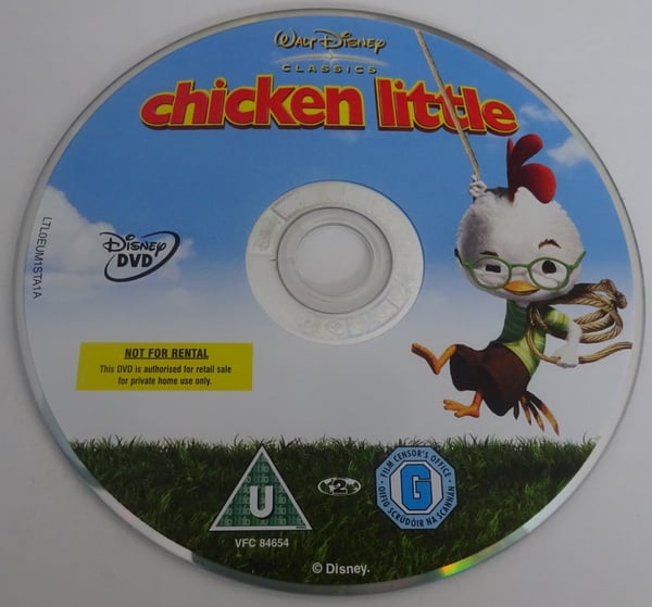 Chicken Little (2006) DVD (Kun disk)