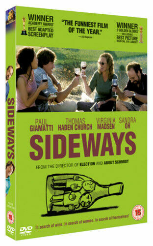 Sideways DVD (2004) med Paul Giamatti – Prisbelönt Komedi-Drama