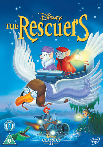 Bernard og Bianca (The Rescuers) – Regi Wolfgang Reitherman, Stevens DVD (2002)