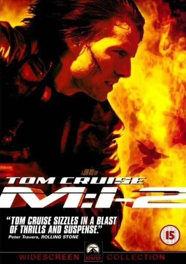 Mission: Impossible 2 (MI2) (DVD) med Tom Cruise