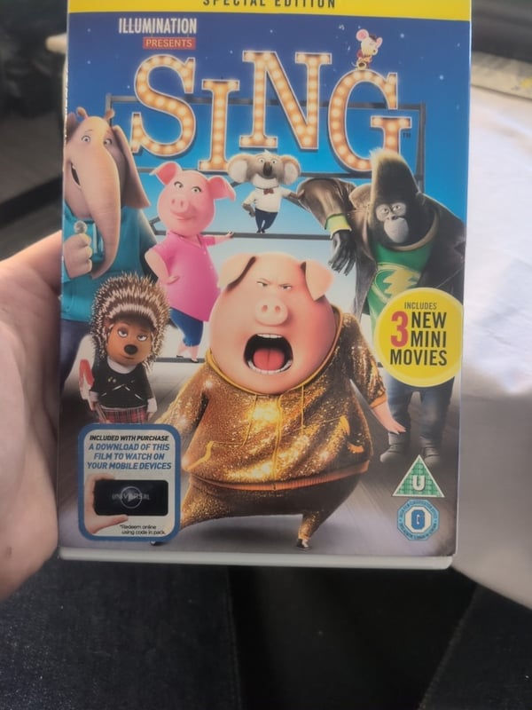 Sing (2017) DVD