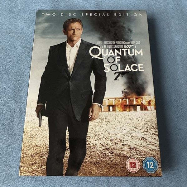 Quantum of Solace DVD (2009)