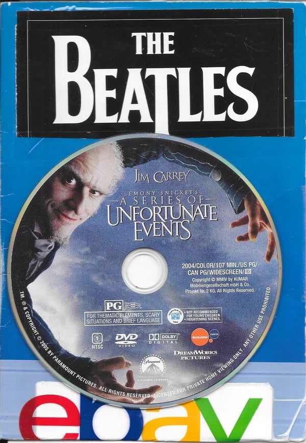 Lemony Snicket's En Række Uheldige Hændelser – Komedie DVD (2005)