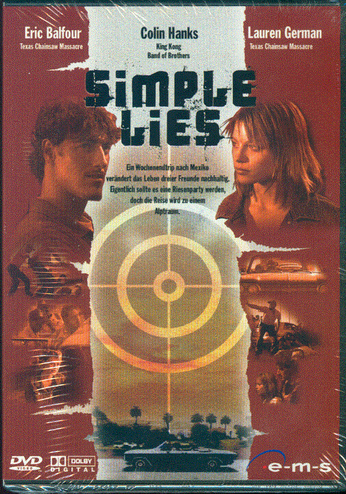 Simple Lies (Colin Hanks) DVD