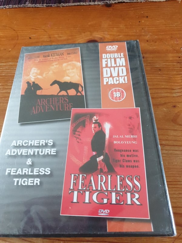 Archers Adventure / Fearless Tiger DVD