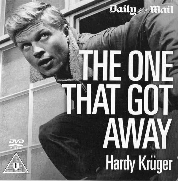 The One That Got Away - Krigsfilm DVD med Hardy Kruger
