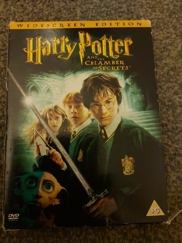 Harry Potter og Mysteriekammeret DVD (2003)
