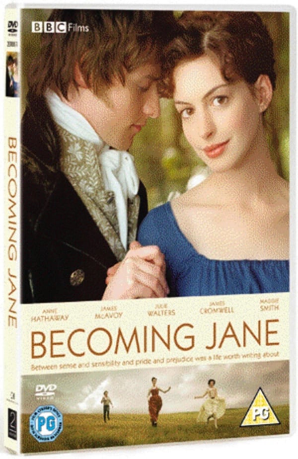 Becoming Jane DVD Anne Hathaway & James McAvoy