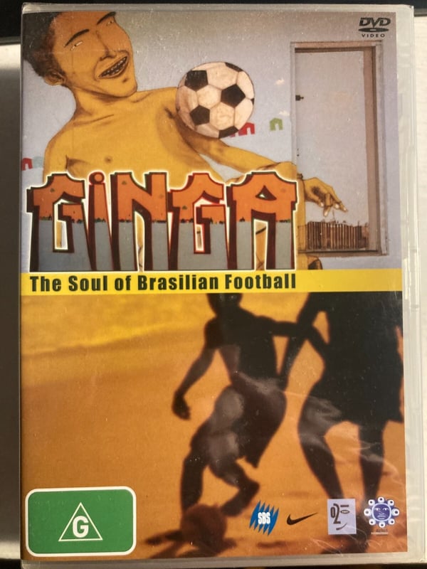 GINGA The Soul of Brazilian Football (2005) DVD
