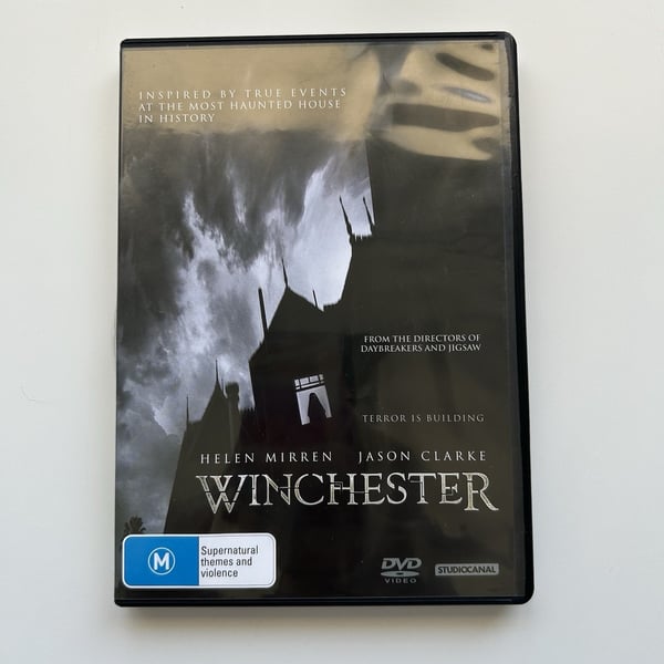 Winchester (2018) med Helen Mirren, Jason Clarke - DVD