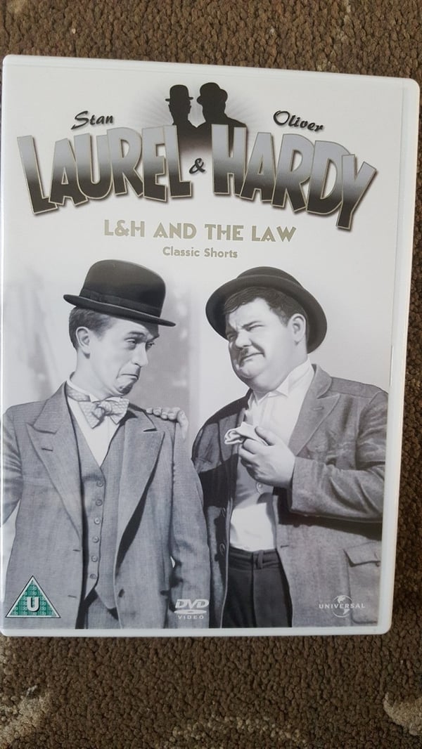 Gøg og Gokke: L & H and the Law – Retro Komedie Kortfilm (DVD)