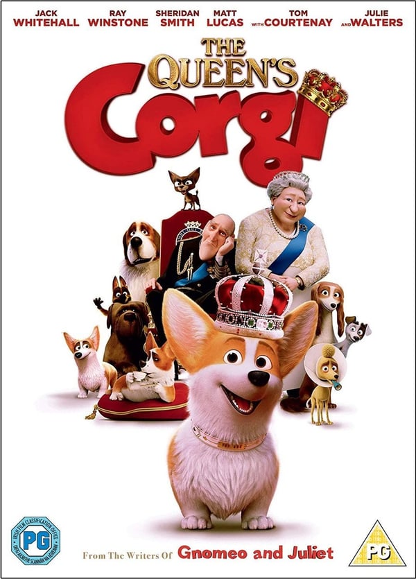 The Queen's Corgi DVD - Animoitu perhe-elokuva