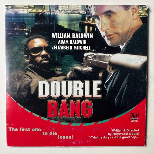 Double Bang (2001) DVD med William Baldwin & Jon Seda