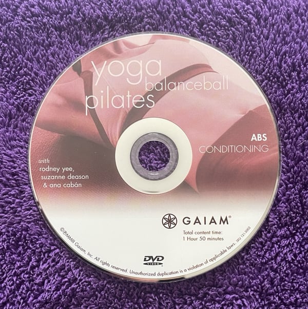 Abs Conditioning - Yoga Balanceball & Pilates Disc Only DVD