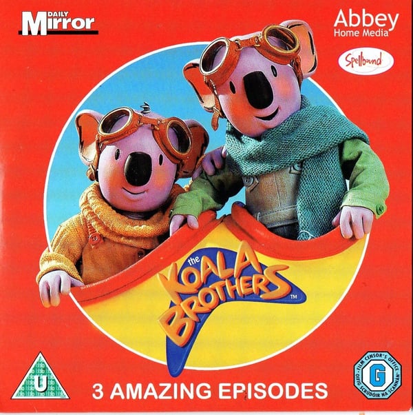 The Koala Brothers – 3 Upeaa Jaksoa (Lasten animaatio, DVD)