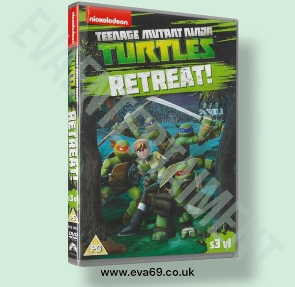 Teenage Mutant Ninja Turtles DVD – Klassinen animaatioelokuva