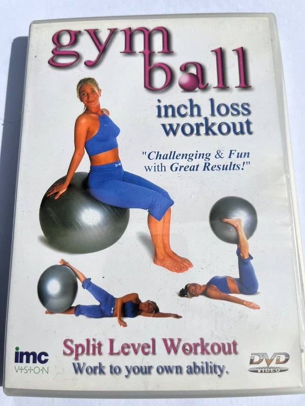 Gym Ball – Inch Loss Workout (DVD, 2002)