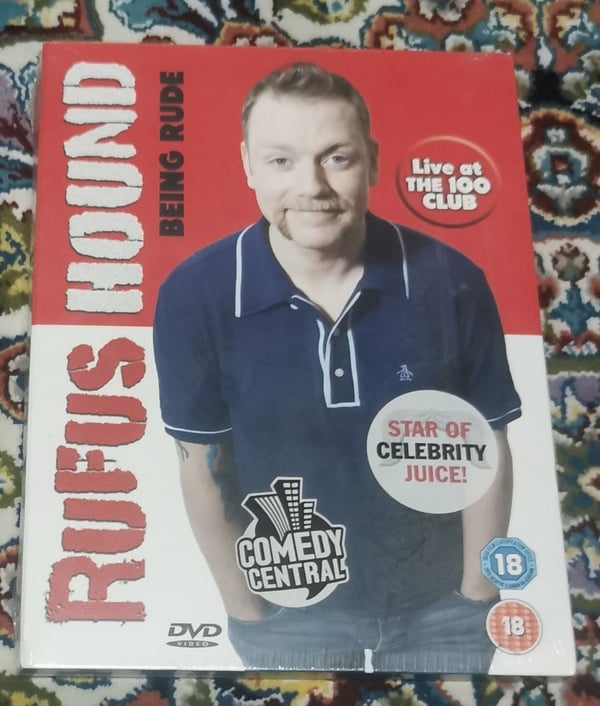 Rufus Hound Being Rude DVD CDON rufus-hound-being-rude-dvd-cdon