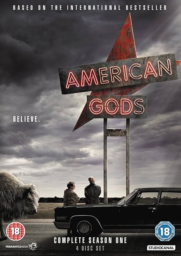 American Gods Kausi 1 DVD
