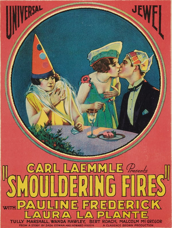 Smouldering Fires (1925) – Pauline Frederick, Vintage DVD