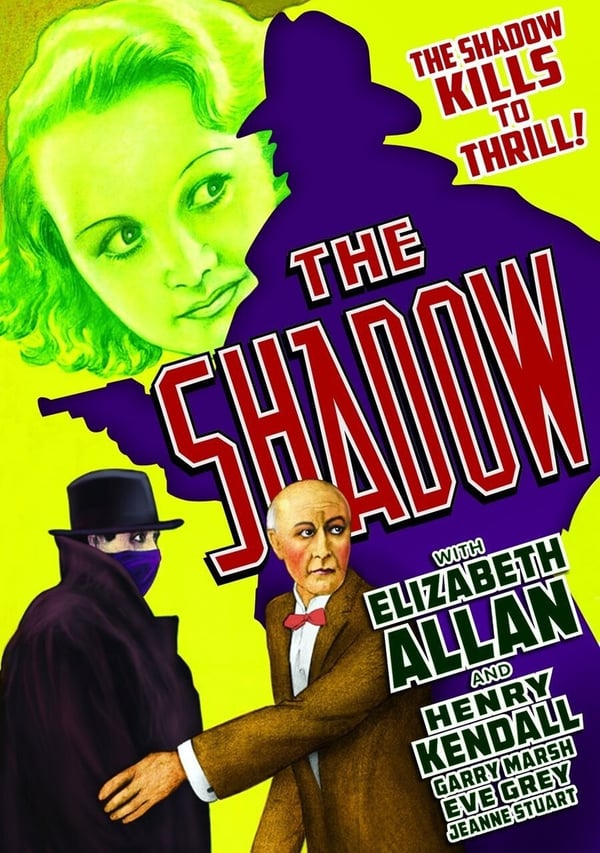 The Shadow (1933) Vintage Brittisk DVD